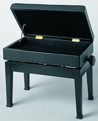ピアノ椅子 （ネコ脚）ＡＥＳ-Ｗ 黒